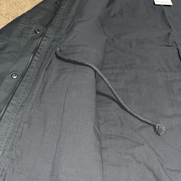 Pact Organic Woven Lined Safari Jacket Gray Large - Picture 7 of 9